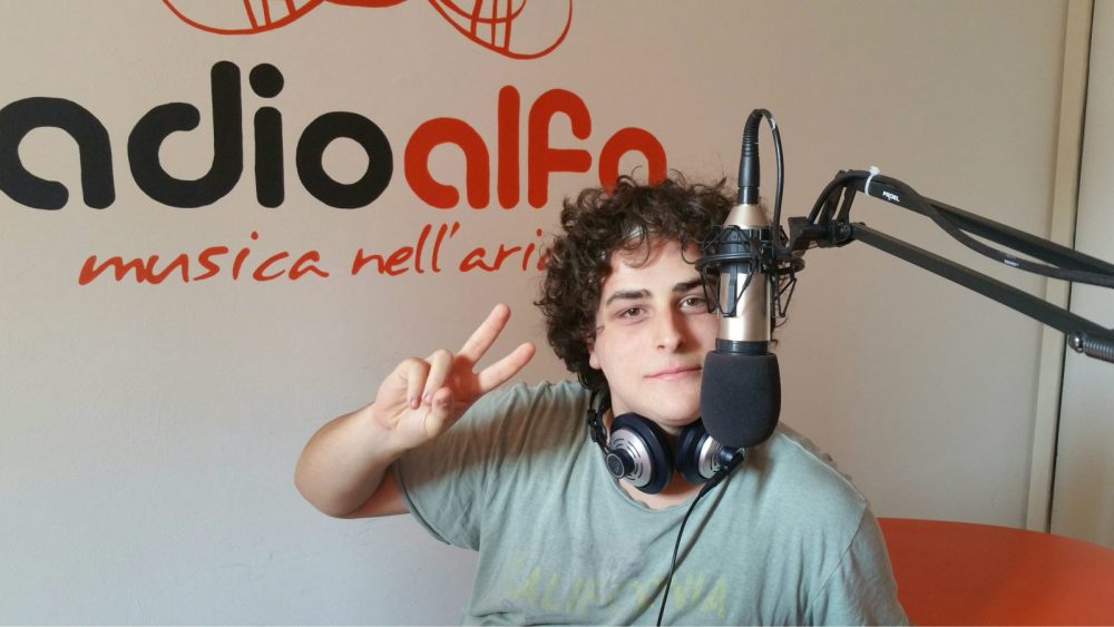 Matteo Cerutti: “Vado a Roma a studiare… con Radio Alfa nel cuore”