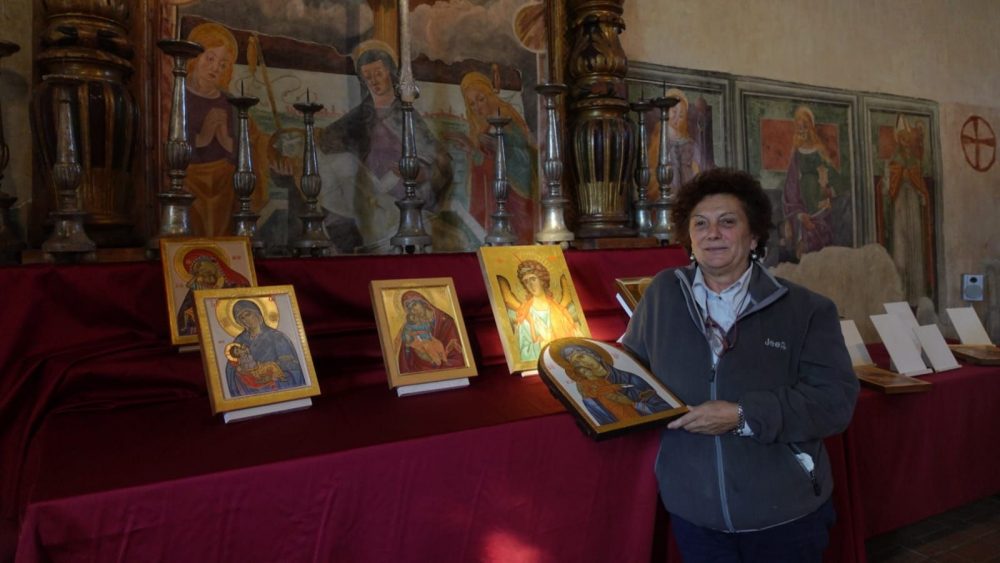Guidizzolo: all’Oratorio di San Lorenzo le Icone di Donatella Lusenti in mostra