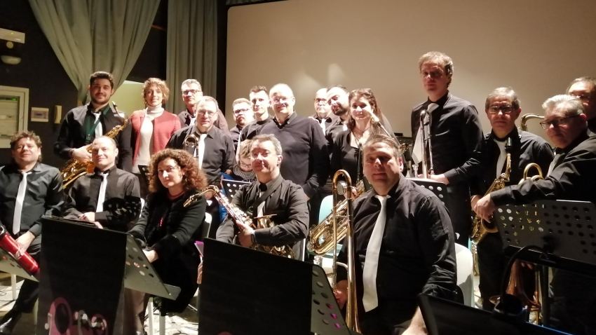 A Castel un concerto “solidale” per la Coop. Bucaneve con la Aja Big Band