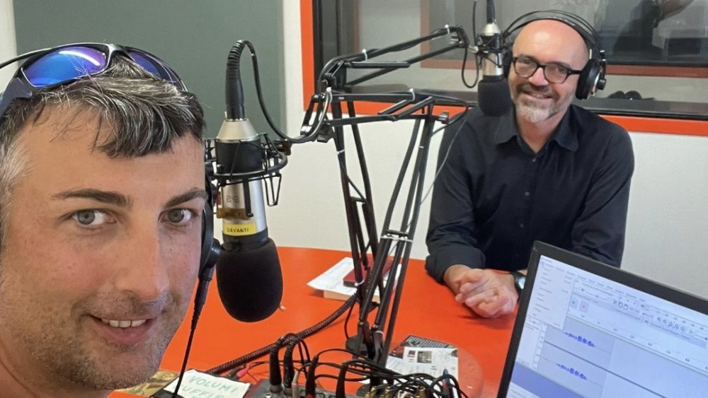 Gian Agazzi e Mirko Arisi a Radio Alfa per “raccontare” l’Alto Mantovano